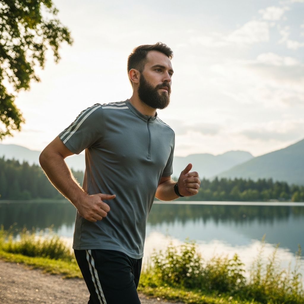 Balanced lifestyle with natural supplements