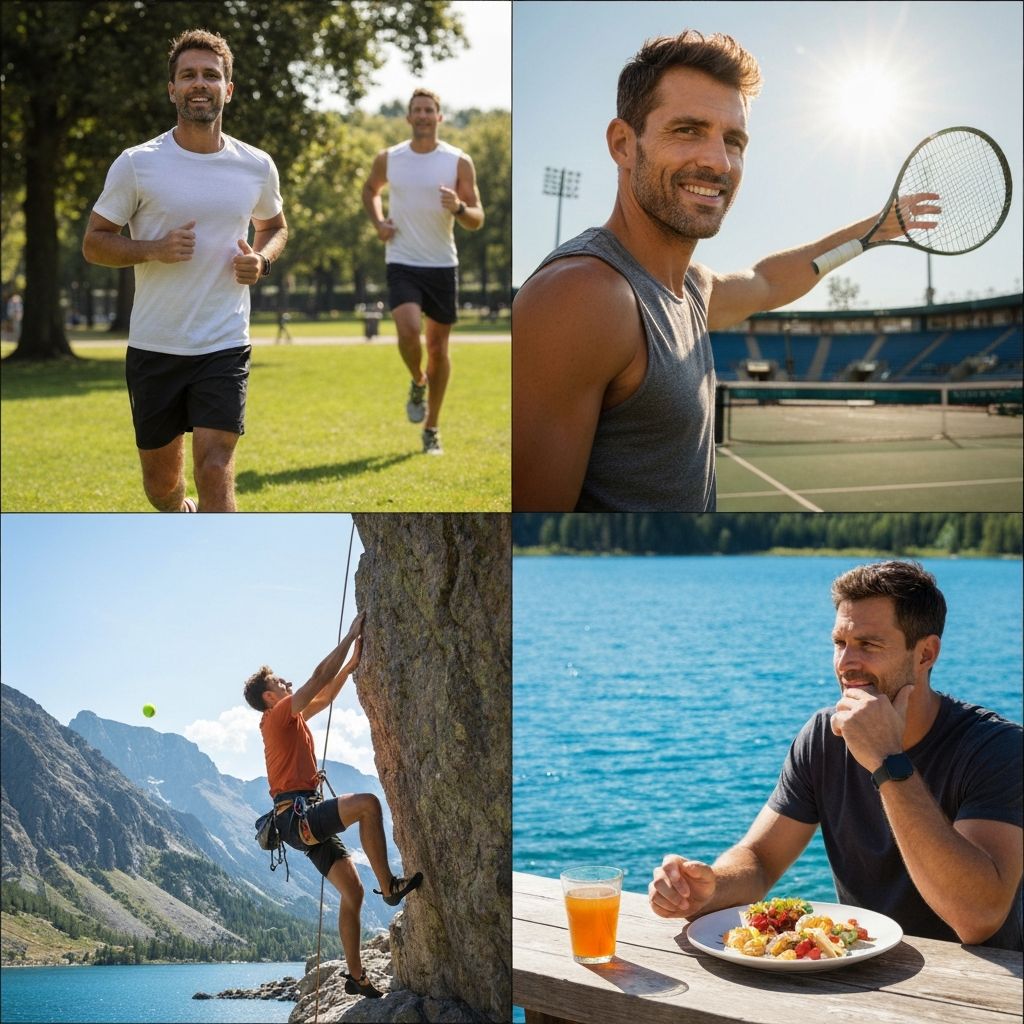 Active day with lifestyle supplements