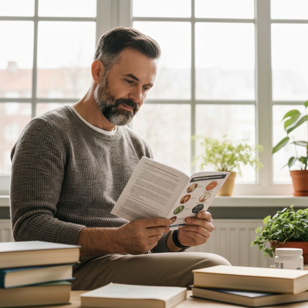 Educational lifestyle information about supplements