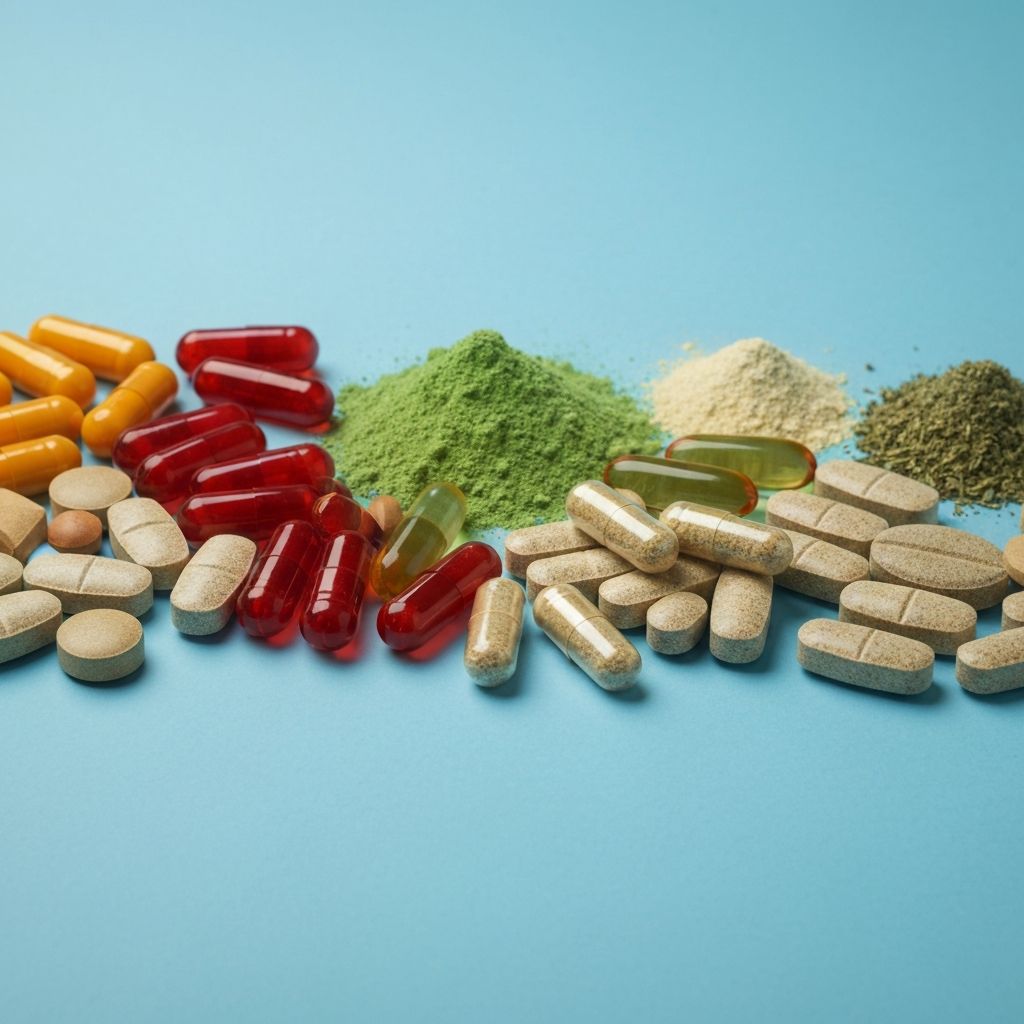 Vitamins and minerals for daily male routines